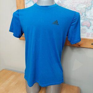 Adidas Climalite Blue Short Sleeve Ultimate Tee Men's Medium